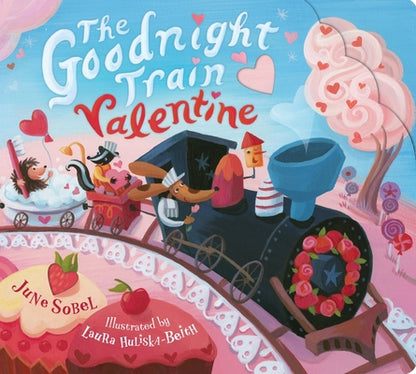 The Goodnight Train Valentine by June Sobel book cover