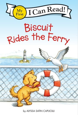 Biscuit Rides the Ferry by Capucilli, Alyssa Satin book cover