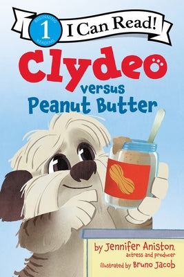 Clydeo Versus Peanut Butter by Jennifer Aniston book cover