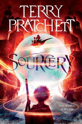 Sourcery: A Discworld Novel by Terry Pratchett book cover