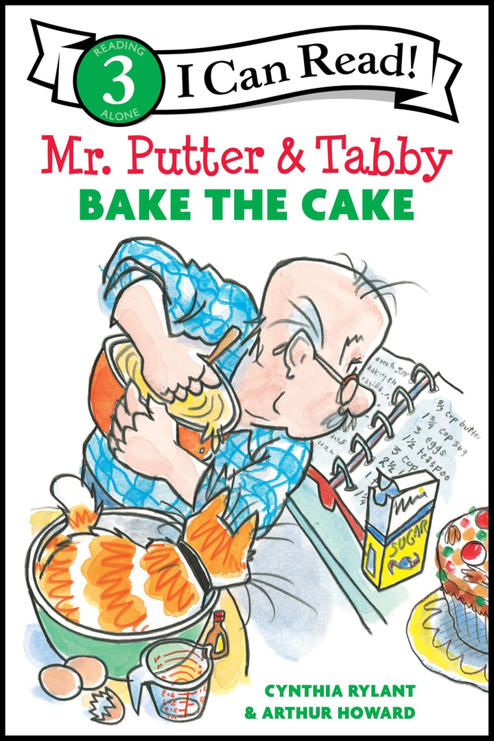 Book cover of Mr. Putter & Tabby Bake the Cake by Rylant, Cynthia