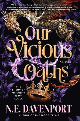 Book cover of Our Vicious Oaths by Davenport, N. E.