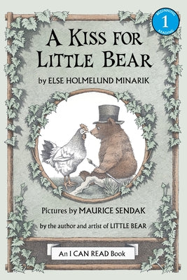 Book cover of A Kiss for Little Bear by Minarik, Else Holmelund