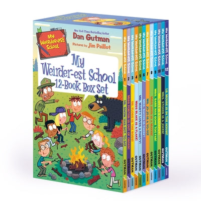 My Weirder-Est School 12-Book Box Set by Dan Gutman book cover
