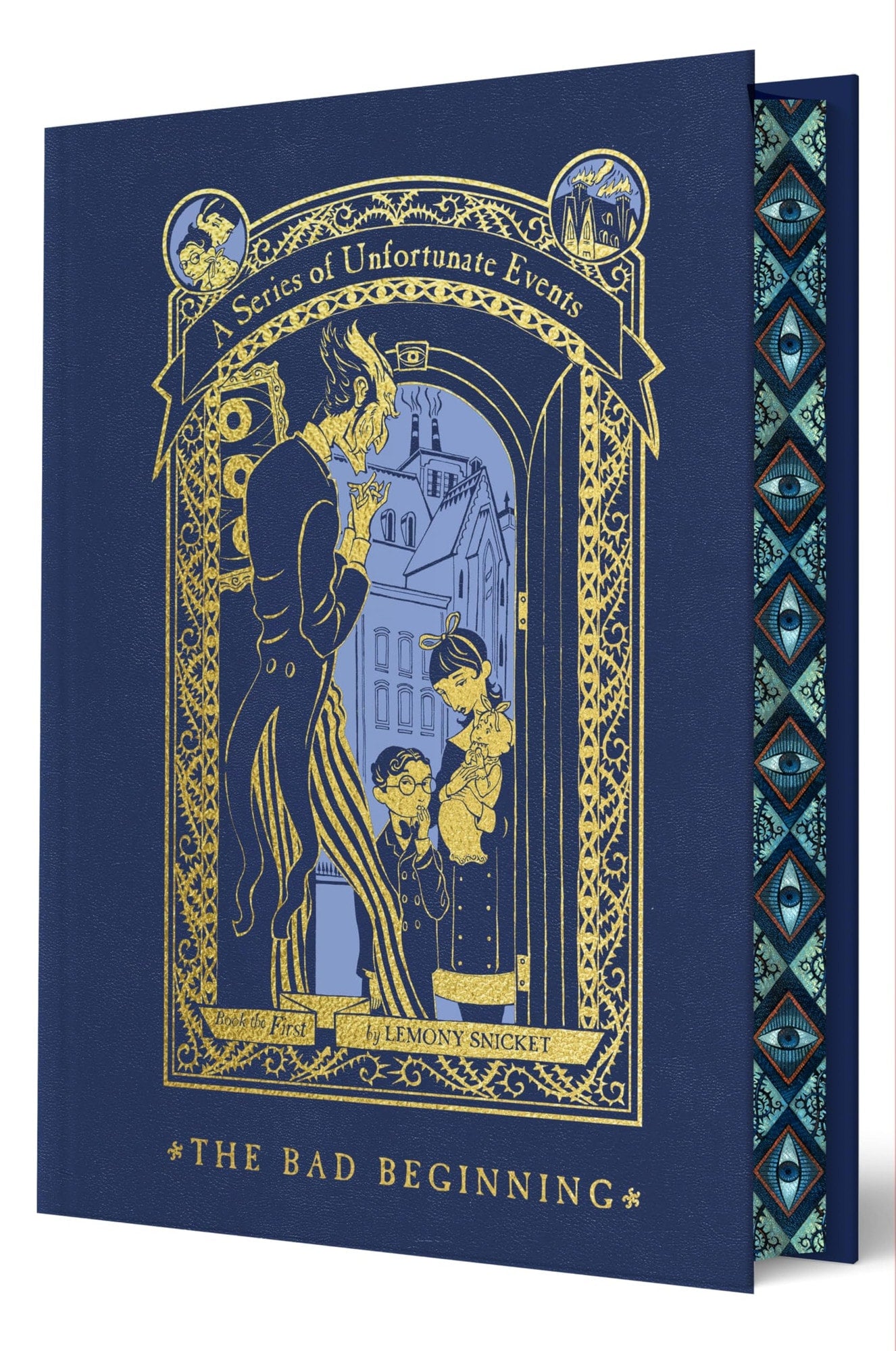 Book cover of A Series of Unfortunate Events #1: The Bad Beginning (Deluxe Limited Edition) by Snicket, Lemony