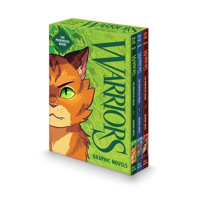The Warriors Graphic Novel Box Set: The Prophecies Begin: The Complete First Arc, Books #1-#3 by Hunter, Erin book cover