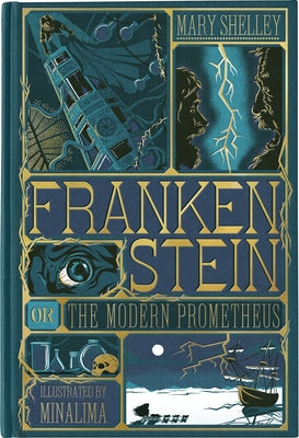 Book cover of Frankenstein (Minalima Edition) by Shelley, Mary