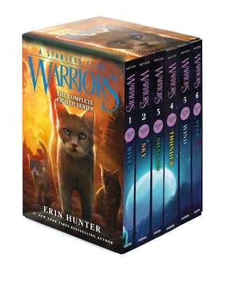 Warriors: A Starless Clan Box Set: Volumes 1 to 6: A Starless Clan #1: River, a Starless Clan #2: Sky, Starless Clan #3: Shadow, a Starless Clan #4: T by Erin Hunter book cover