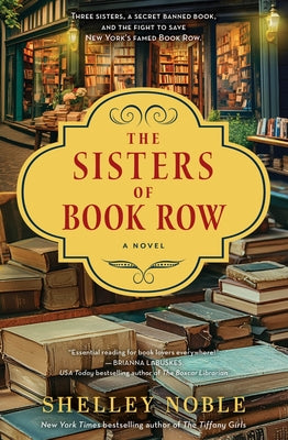 Book cover of The Sisters of Book Row by Noble, Shelley