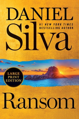 Ransom: A Novel (Large Print) by Silva, Daniel book cover