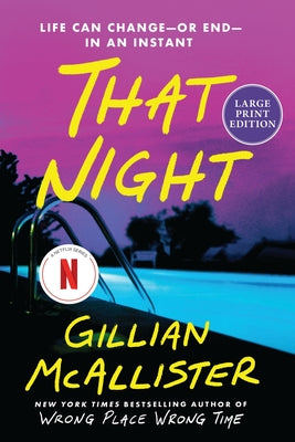 That Night: A Novel (Large Print) by McAllister, Gillian book cover