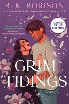 Grim Tidings: A Novel (Large Print) by B. K. Borison book cover