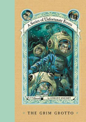 The Grim Grotto by Lemony Snicket book cover