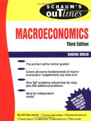 Book cover of Schaum's Outline of Macroeconomics by Diulio, Eugene A.
