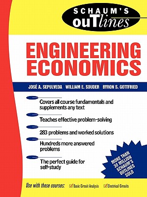 Book cover of Schaum's Outline of Theory and Problems of Engineering Economics by Sepulveda, Jose A.