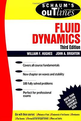 Book cover of Schaum's Outline of Fluid Dynamics by Hughes, William F.