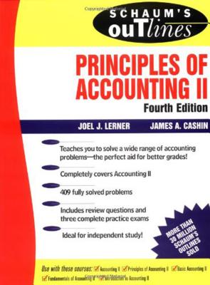 Book cover of Schaum's Outline of Principles of Accounting II by Lerner, Joel J.