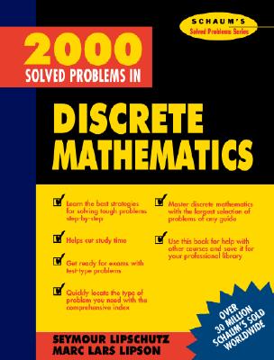 Book cover of 2000 Solved Problems in Discrete Mathematics by Lipschutz, Seymour