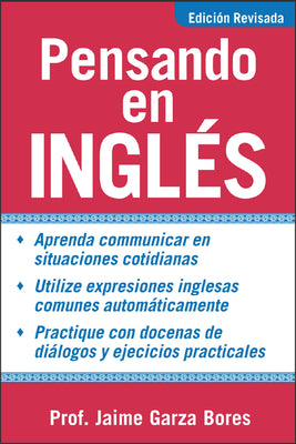 Book cover of Pensando En Ingles = Thinking about English by Garza Bores, Jaime