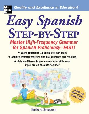 Book cover of Easy Spanish Step-By-Step by Bregstein, Barbara