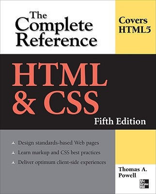 Book cover of HTML & Css: The Complete Reference, Fifth Edition by Powell, Thomas a.