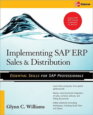 Book cover of Implementing SAP ERP Sales & Distribution by Williams, Glynn C.