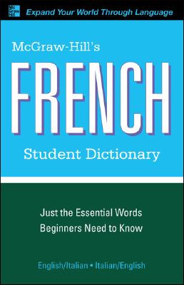 Book cover of McGraw-Hill's French Student Dictionary by Winders, Jacqueline