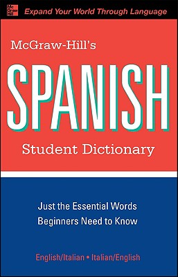 Book cover of McGraw-Hill's Spanish Student Dictionary by Qualls, Regina M.
