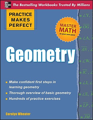 Book cover of Practice Makes Perfect Geometry by Wheater