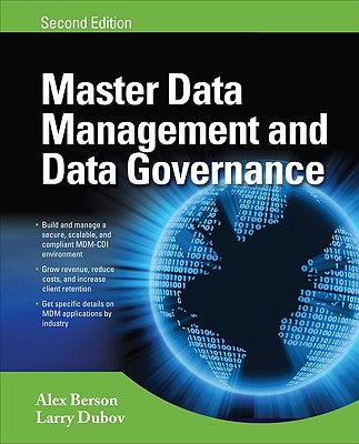 Book cover of Master Data Management and Data Governance by Berson, Alex