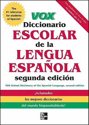 Book cover of Vox Diccionario Escolar de la Lengua Espanola by Vox