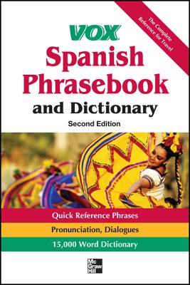 Book cover of Vox Spanish Phrasebook and Dictionary by Vox