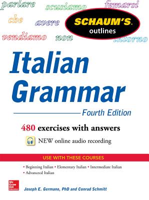 Book cover of Schaum's Outline of Italian Grammar, 4th Edition by Germano, Joseph