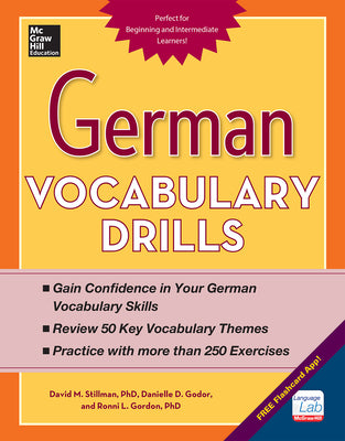 Book cover of German Vocabulary Drills by Stillman, David M.