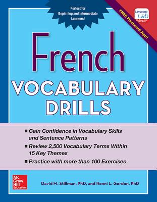 Book cover of French Vocabulary Drills by Stillman, David M.