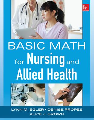 Book cover of Basic Math for Nursing and Allied Health by Egler, Lynn M.