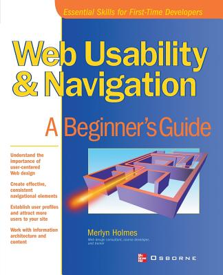 Book cover of Web Usability & Navigation: A Beginner's Guide by Holmes, Merlyn