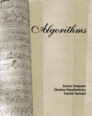 Book cover of Algorithms by Dasgupta, Sanjoy