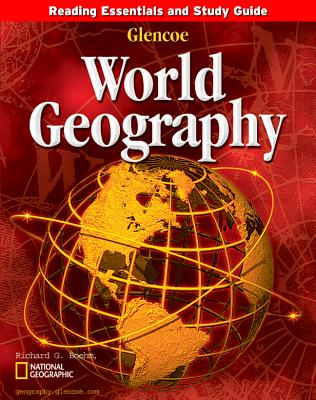 Book cover of Glencoe World Geography Reading Essentials and Study Guide Student Workbook by McGraw Hill