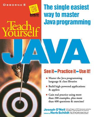 Book cover of Teach Yourself Java by O'Neil, Joseph