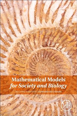 Book cover of Mathematical Models for Society and Biology by Beltrami, Edward