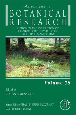 Book cover of Genomes and Evolution of Charophytes, Bryophytes, Lycophytes and Ferns: Volume 78 by Rensing, Stefan