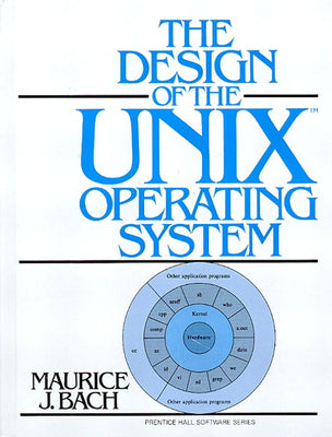 Book cover of The Design of the Unix Operating System by Bach, Maurice