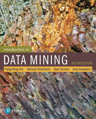 Book cover of Introduction to Data Mining by Tan, Pang-Ning