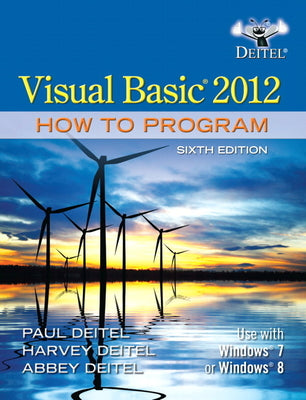 Book cover of Visual Basic 2012 How to Program by Deitel, Paul