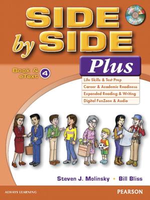 Book cover of Side by Side Plus 4 Book & Etext with CD by Molinsky, Steven J.