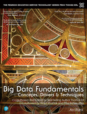 Book cover of Big Data Fundamentals: Concepts, Drivers & Techniques by Erl, Thomas