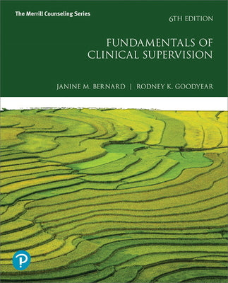 Book cover of Fundamentals of Clinical Supervision by Bernard, Janine