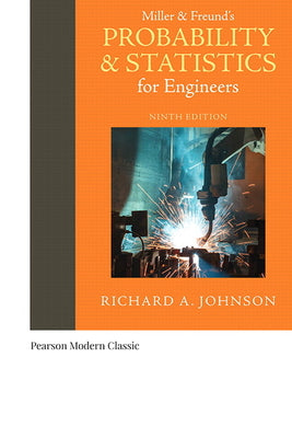 Book cover of Miller & Freund's Probability and Statistics for Engineers (Classic Version) by Johnson, Richard