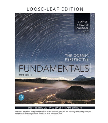 Book cover of The Cosmic Perspective Fundamentals by Bennett, Jeffrey